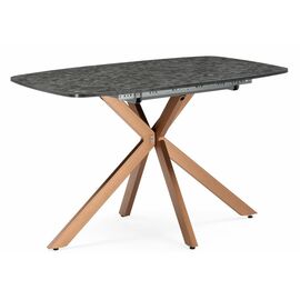 Стол деревянный Кортез 116(160)x77 раздвижной малави / медь | Интернет магазин мебели и декора LifeDekor