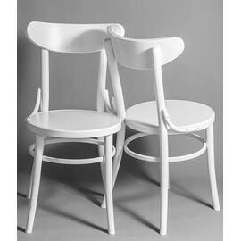 Стул венский Luna (белый) жесткое сиденье | Интернет магазин мебели и декора LifeDekor