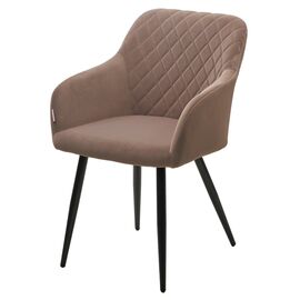 Стул BRANDY 505-5 Тауп, велюр "беспальчиковый" / черный каркас, М-City | Интернет магазин мебели и декора LifeDekor