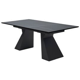 Стол БОГАРТ 200 TITANIUM BLACK PULIDO, керамика / Черный М-City | Интернет магазин мебели и декора LifeDekor