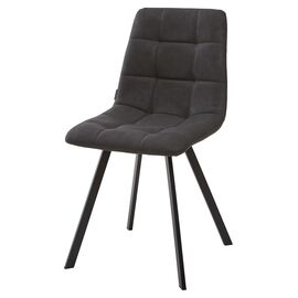 Стул CHILLI SQUARE RU-08 антрацит, PU / черный каркас М-City | Интернет магазин мебели и декора LifeDekor