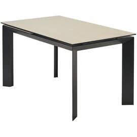 Стол CREMONA 140 TL-142, испанская керамика/ черный каркас, ®DISAUR | Интернет магазин мебели и декора LifeDekor