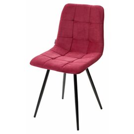 Стул UNO 25 ВИННЫЙ #16, велюр / ЧЕРНЫЙ, М-City | Интернет магазин мебели и декора LifeDekor