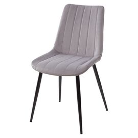 Стул FLIP серый, велюр G108-33 М-City | Интернет магазин мебели и декора LifeDekor