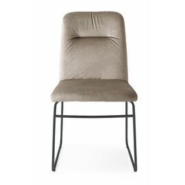 Стул GRETA CB/1904-V MET.P15 MATT BLACK/ VINTAGE S0A DESERT | Интернет магазин мебели и декора LifeDekor