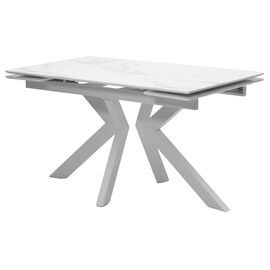 Стол Кентукки 3 БЕЛЫЙ МРАМОР, стекло / БЕЛЫЙ, М-City | Интернет магазин мебели и декора LifeDekor