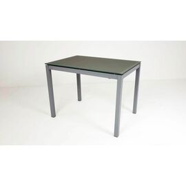 Стол MAGO (01.34) 100/140*70*Н75 см (М089/ M089/ С181 сер-кор.мат ст+L072алюм.) | Интернет магазин мебели и декора LifeDekor