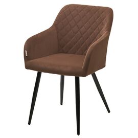 Стул BRANDY 505-11 Кофе, велюр "беспальчиковый" / черный каркас, М-City | Интернет магазин мебели и декора LifeDekor