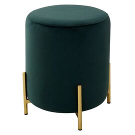 Пуф для гостиной RICE BLUVEL-78 GREEN / GOLD М-City | Интернет магазин мебели и декора LifeDekor