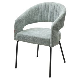 Стул SNUG 3018-04 мятный, шенилл / черный каркас, ®DISAUR | Интернет магазин мебели и декора LifeDekor