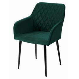 Стул BRANDY-X ЗЕЛЕНЫЙ #19, велюр / черный каркас М-City | Интернет магазин мебели и декора LifeDekor
