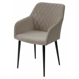 Стул BRANDY-X ЛАТТЕ #25 / черный каркас, велюр М-City | Интернет магазин мебели и декора LifeDekor