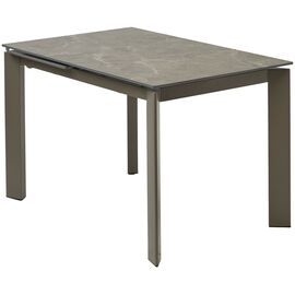 Стол CORNER 120 MATT LATTE STONE SOLID CERAMIC / TAUPE, ®DISAUR | Интернет магазин мебели и декора LifeDekor