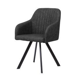 Стул TRAVIS RU-08 PU антрацит, экокожа М-City | Интернет магазин мебели и декора LifeDekor