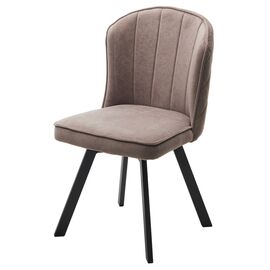 Стул MODE, цвет B5 Капучино, велюр / черный каркас, поворот.360 град. М-City | Интернет магазин мебели и декора LifeDekor