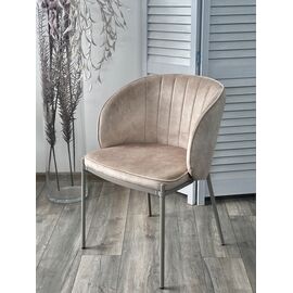Стул DIANA VBP-207 античный бежевый, велюр / латте каркас М-City | Интернет магазин мебели и декора LifeDekor