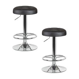 Набор 2 шт Табурет барный DOBRIN BRUNO, чёрный, Вариант: чёрный | Интернет магазин мебели и декора LifeDekor