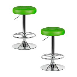 Набор 2 шт Табурет барный DOBRIN BRUNO, зелёный, Вариант: зелёный | Интернет магазин мебели и декора LifeDekor