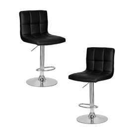 Набор 2 шт Стул барный DOBRIN CANDY, черный, Вариант: чёрный | Интернет магазин мебели и декора LifeDekor