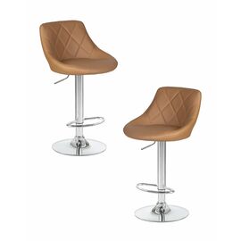 Набор 2 шт Стул барный DOBRIN LOGAN, мокко, Вариант: мокко | Интернет магазин мебели и декора LifeDekor