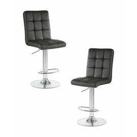 Набор 2 шт Стул барный DOBRIN KRUGER, чёрный, Вариант: чёрный | Интернет магазин мебели и декора LifeDekor