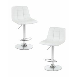Набор 2 шт Стул барный DOBRIN TAILOR, белый, Вариант: белый | Интернет магазин мебели и декора LifeDekor