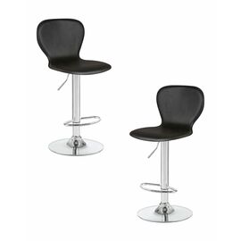 Набор 2 шт Стул барный DOBRIN ELISA, чёрный, Вариант: чёрный | Интернет магазин мебели и декора LifeDekor
