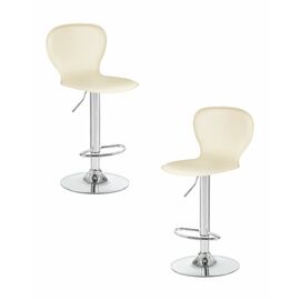 Набор 2 шт Стул барный DOBRIN ELISA, кремовый, Вариант: кремовый | Интернет магазин мебели и декора LifeDekor