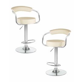 Набор 2 шт Стул барный DOBRIN MARTA, кремовый, Вариант: кремовый | Интернет магазин мебели и декора LifeDekor