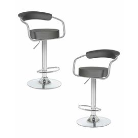 Набор 2 шт Стул барный DOBRIN MARTA, серый, Вариант: серый | Интернет магазин мебели и декора LifeDekor