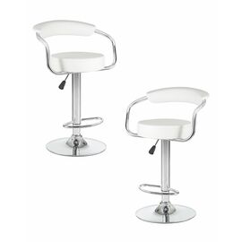 Набор 2 шт Стул барный DOBRIN MARTA, белый, Вариант: белый | Интернет магазин мебели и декора LifeDekor