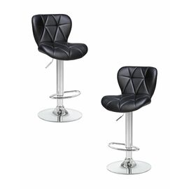 Набор 2 шт Стул барный DOBRIN BARNY, чёрный, Вариант: чёрный | Интернет магазин мебели и декора LifeDekor