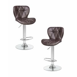 Набор 2 шт Стул барный DOBRIN BARNY, коричневый, Вариант: коричневый | Интернет магазин мебели и декора LifeDekor