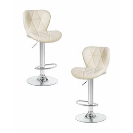 Набор 2 шт Стул барный DOBRIN BARNY, кремовый, Вариант: кремовый | Интернет магазин мебели и декора LifeDekor