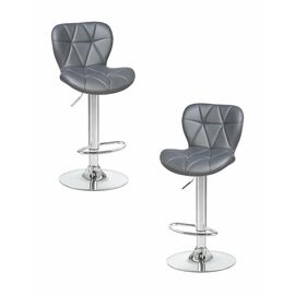 Набор 2 шт Стул барный DOBRIN BARNY, серый, Вариант: серый | Интернет магазин мебели и декора LifeDekor
