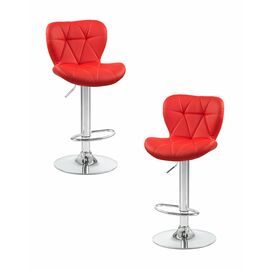 Набор 2 шт Стул барный DOBRIN BARNY, красный, Вариант: красный | Интернет магазин мебели и декора LifeDekor