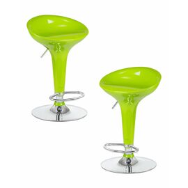 Набор 2 шт Стул барный DOBRIN BOMBA, салатовый, Вариант: салатовый | Интернет магазин мебели и декора LifeDekor