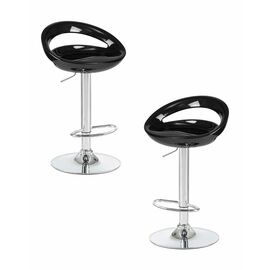 Набор 2 шт Стул барный DOBRIN DISCO, чёрный, Вариант: чёрный | Интернет магазин мебели и декора LifeDekor