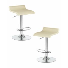 Набор 2 шт Стул барный DOBRIN TOMMY, кремовый, Вариант: кремовый | Интернет магазин мебели и декора LifeDekor