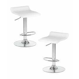 Набор 2 шт Стул барный DOBRIN TOMMY, белый, Вариант: белый | Интернет магазин мебели и декора LifeDekor