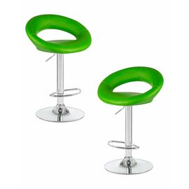 Набор 2 шт Стул барный DOBRIN MIRA, зелёный, Вариант: зелёный | Интернет магазин мебели и декора LifeDekor