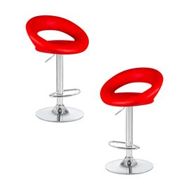 Набор 2 шт Стул барный DOBRIN MIRA, красный, Вариант: красный | Интернет магазин мебели и декора LifeDekor