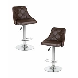 Набор 2 шт Стул барный DOBRIN JOSEPH, коричневый, Вариант: коричневый | Интернет магазин мебели и декора LifeDekor