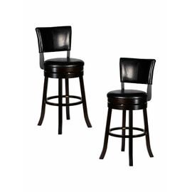 Набор 2 шт Вращающийся полубарный стул DOBRIN JOHN COUNTER, капучино, черный, Вариант: капучино, чёрный | Интернет магазин мебели и декора LifeDekor