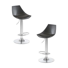 Набор 2 шт Стул барный DOBRIN ROCKY, чёрный, Вариант: чёрный | Интернет магазин мебели и декора LifeDekor