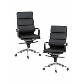 Набор 2 шт Офисное кресло для руководителей DOBRIN ARNOLD, чёрный, Вариант: чёрный | Интернет магазин мебели и декора LifeDekor