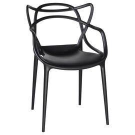 Набор 4 шт Стул обеденный DOBRIN MASTERS, чёрный (B-03), Вариант: чёрный (B-03) | Интернет магазин мебели и декора LifeDekor