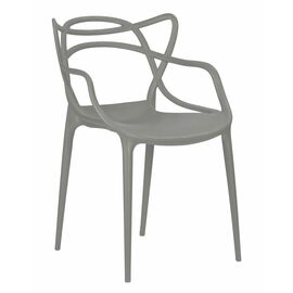 Набор 4 шт Стул обеденный DOBRIN MASTERS, светло-серый (GR-01), Вариант: светло-серый (GR-01) | Интернет магазин мебели и декора LifeDekor