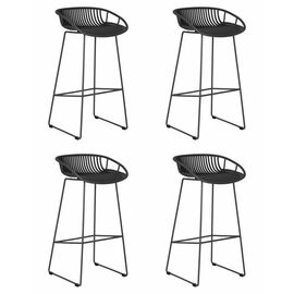 Набор 4 шт Стул барный DOBRIN FRANK, темно-серый, Вариант: темно-серый | Интернет магазин мебели и декора LifeDekor