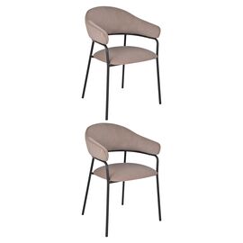 Стул обеденный Leya мокка 2 шт. | Интернет магазин мебели и декора LifeDekor